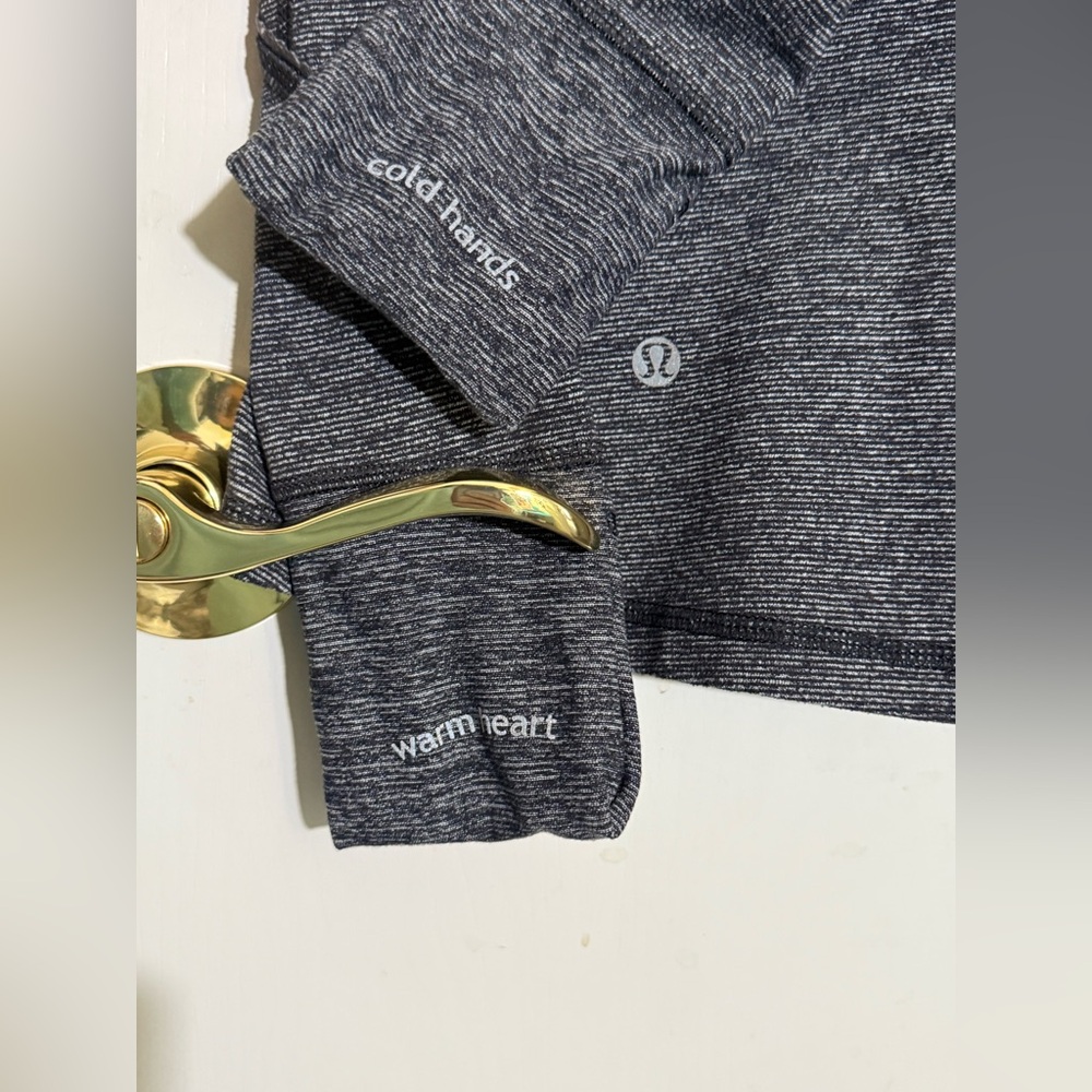 Lululemon Gray Quarter-Zip Athletic Jacket & Alig… - image 3